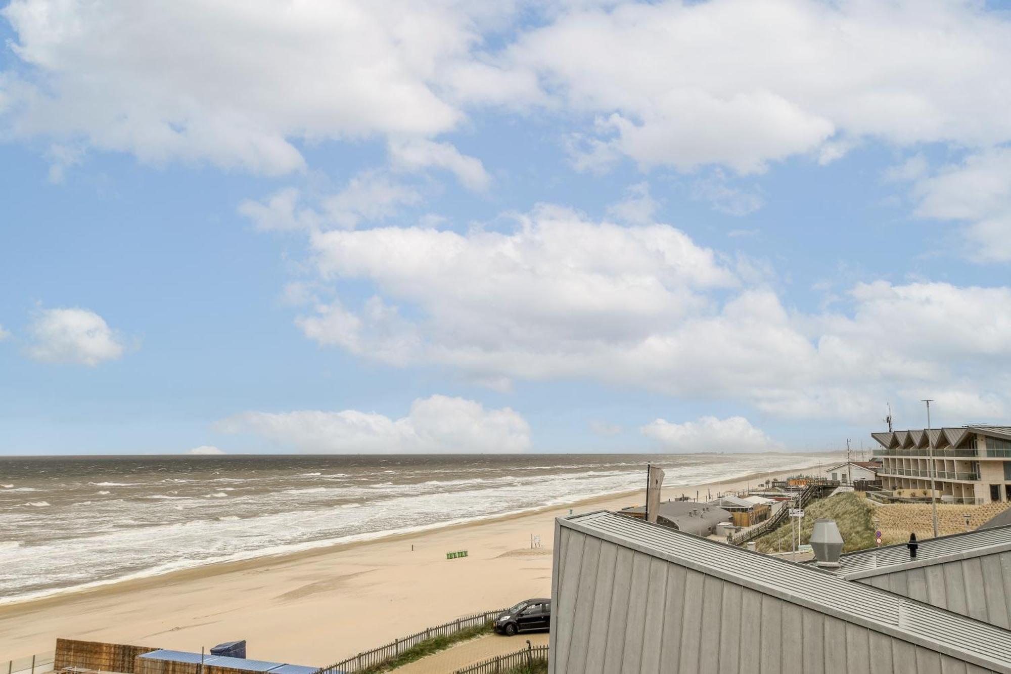 Appartement Met Frontaal Zeezicht In Bloemendaal Luaran gambar
